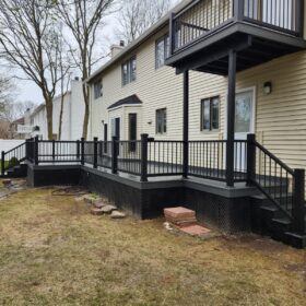 modern-home-with-covered-and-elivated deck