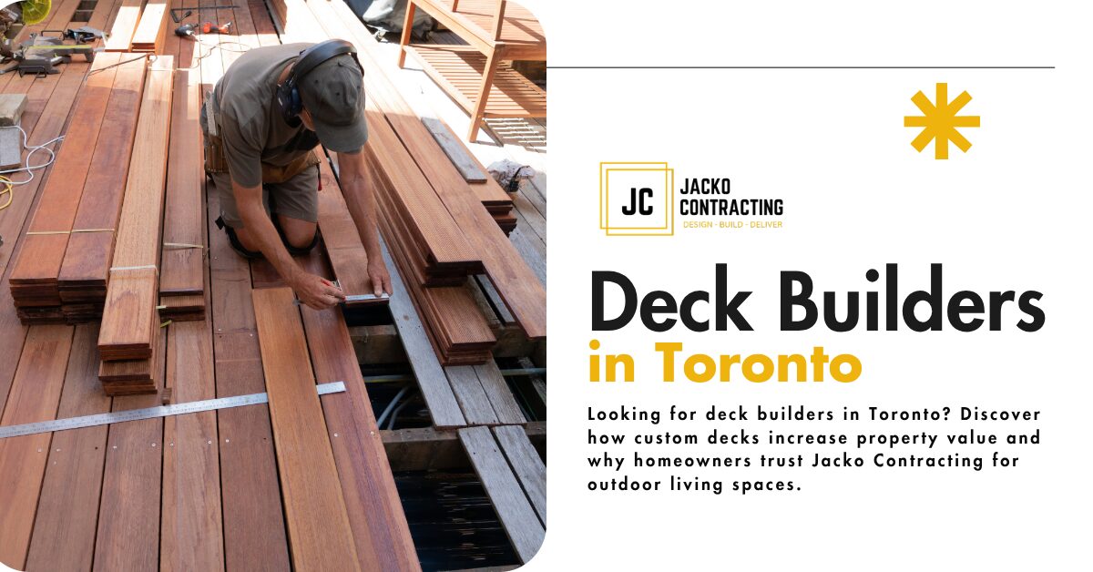 deck builders in Toronto