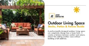 outdoor living space builders near me