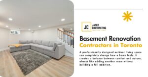 basement renovation contractors in Toronto