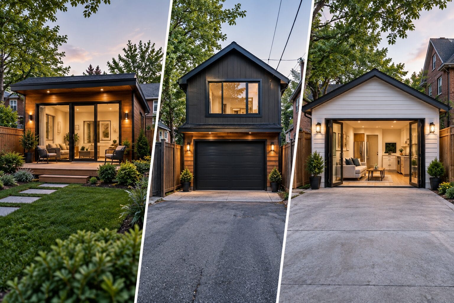 Garden Suite vs. Laneway House vs. Garage Conversion in Toronto