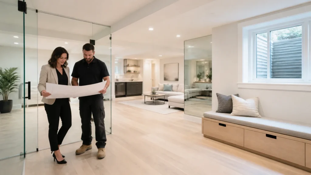 Design Decisions That Make Basement Renovation in Toronto Feel Spacious