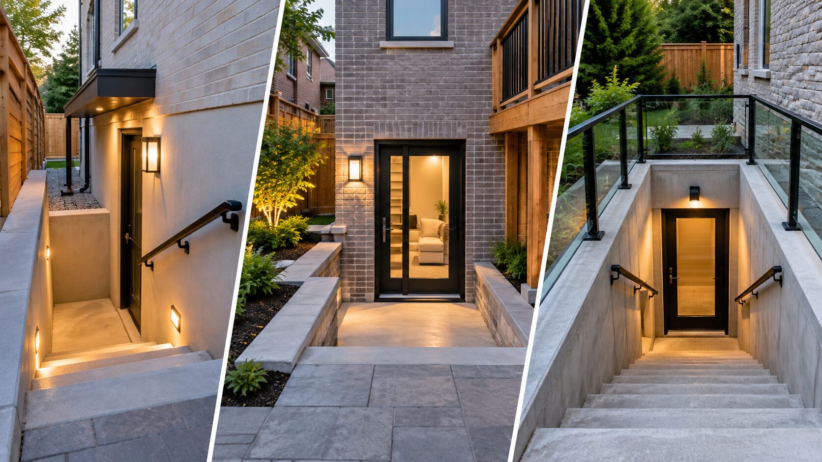 Separate Entrance for a Basement Suite: Side, Rear or Walk-Down Stair Costs in Toronto